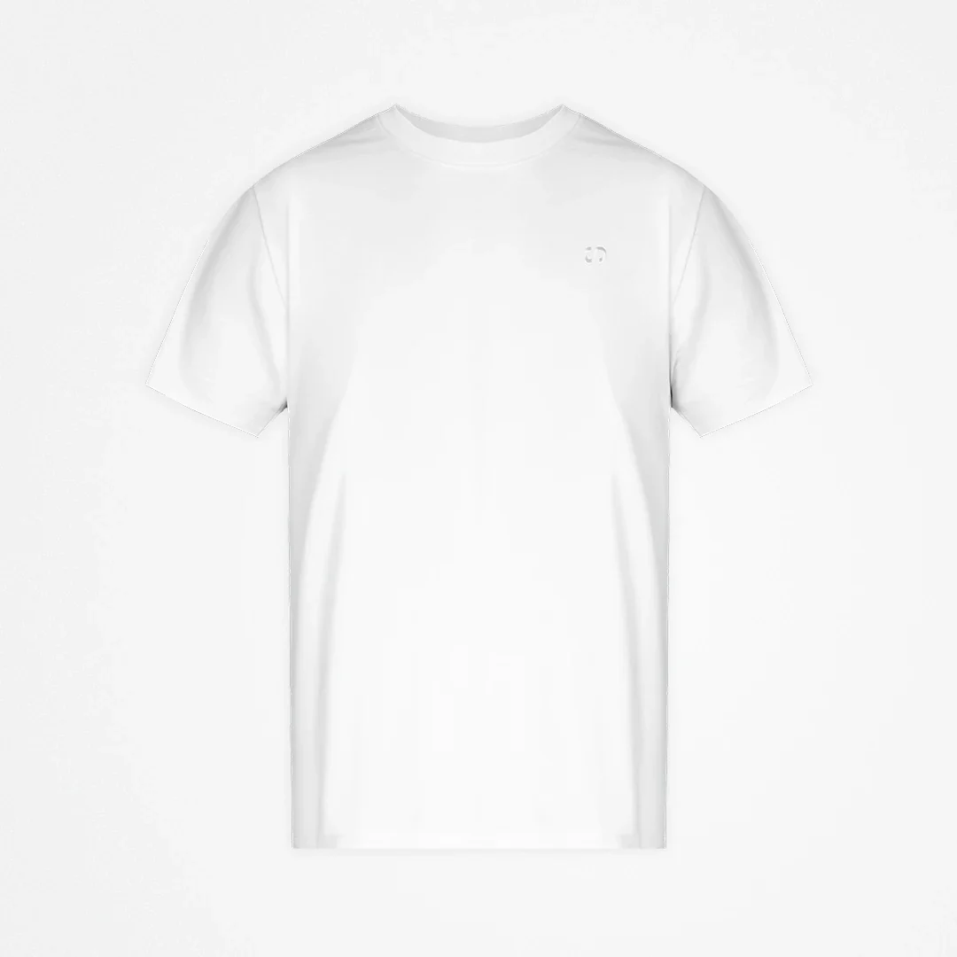 Basic T-Shirt Herren | Weiß