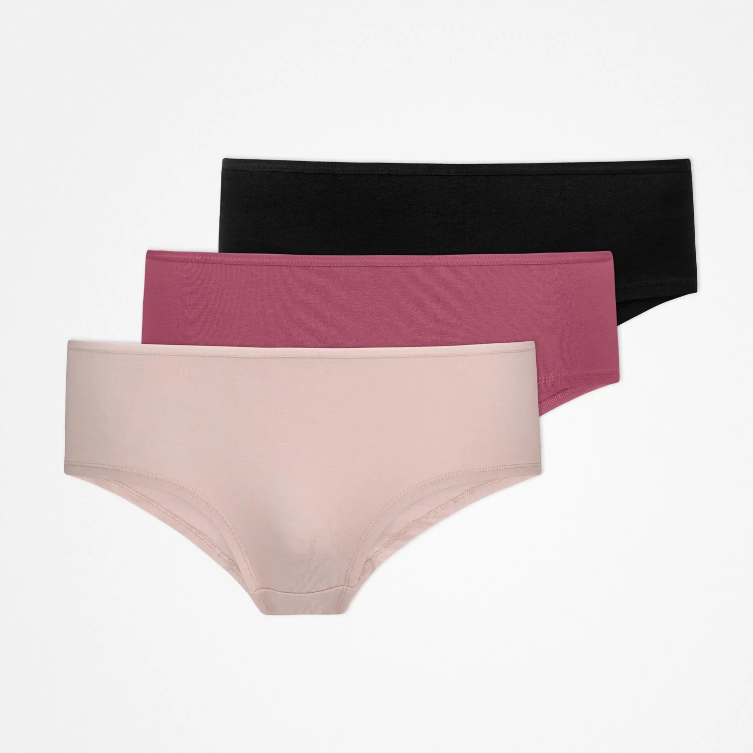 Hipster Panties | Mix (Apricot/Mauve/Schwarz) - Image 10
