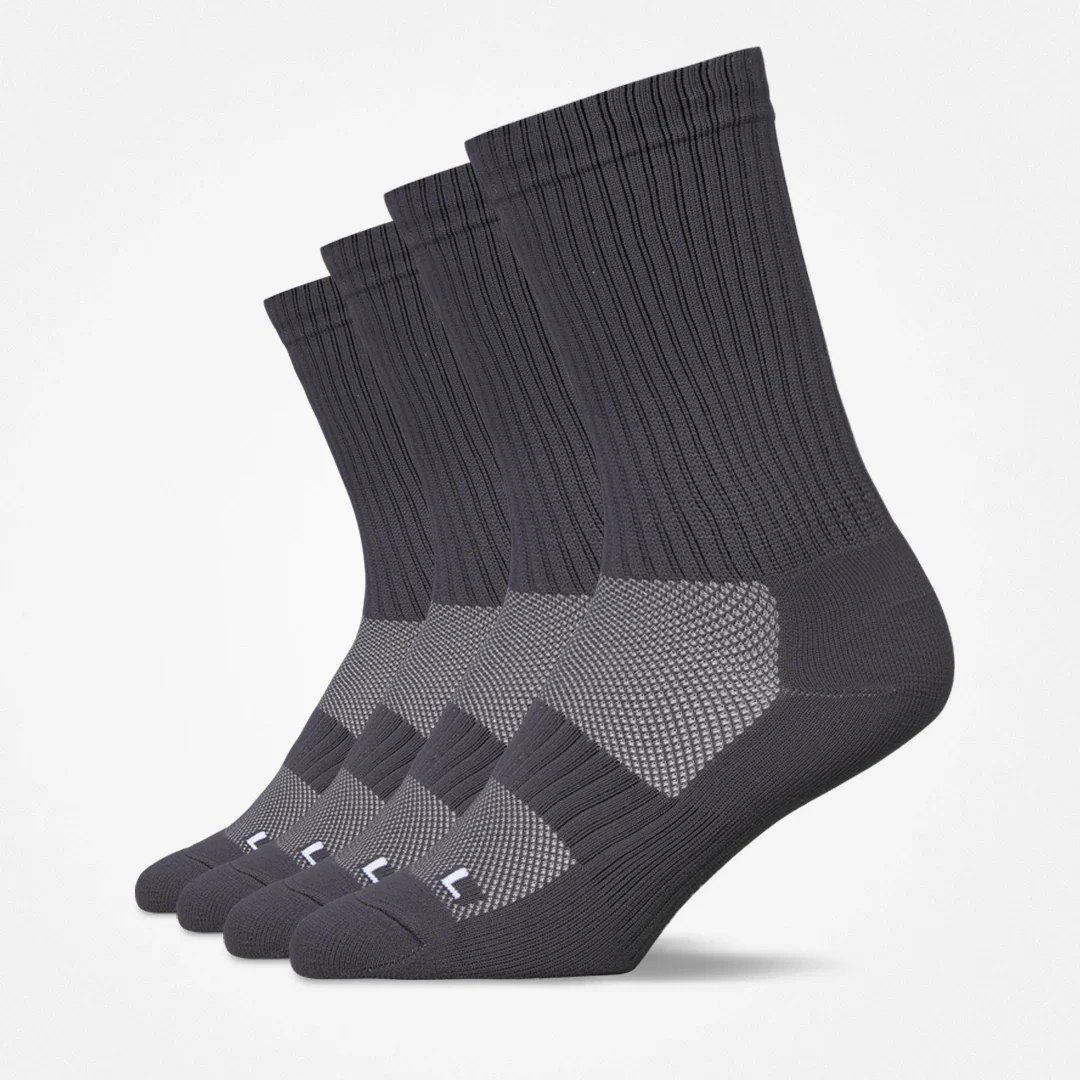 Hohe Laufsocken | Grau