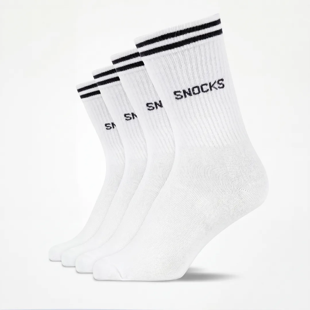 Hohe Sportsocken mit Streifen Kinder | Weiß - Image 11