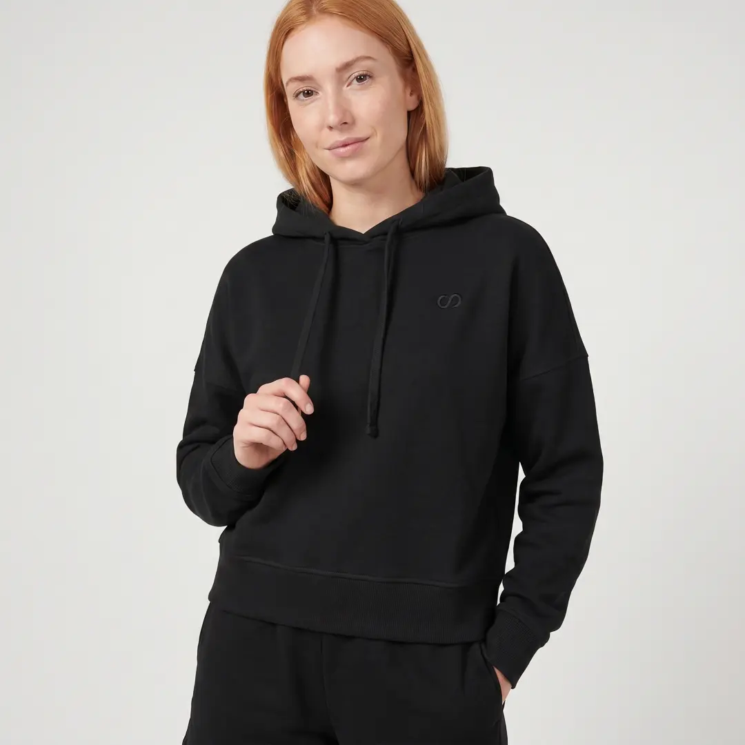 Hoodie Damen | Schwarz - Image 2