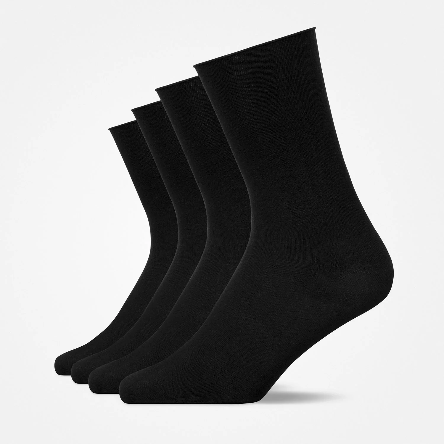 Klassische Damen Socken | Schwarz - Image 12