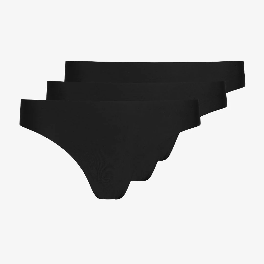 Microfiber Seamless Tanga | Schwarz - Image 10