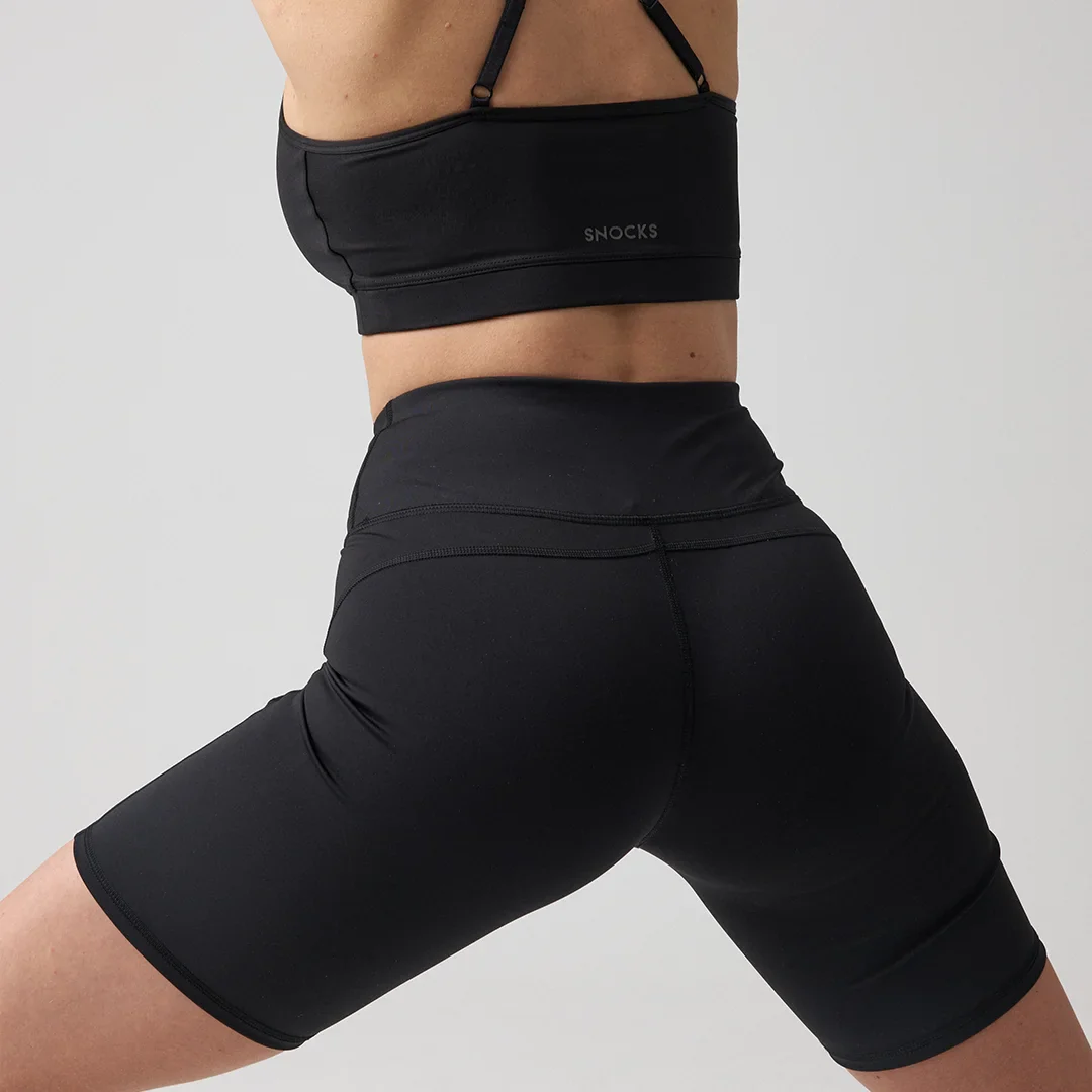 Radlerhose Damen V Cross | Schwarz - Image 5