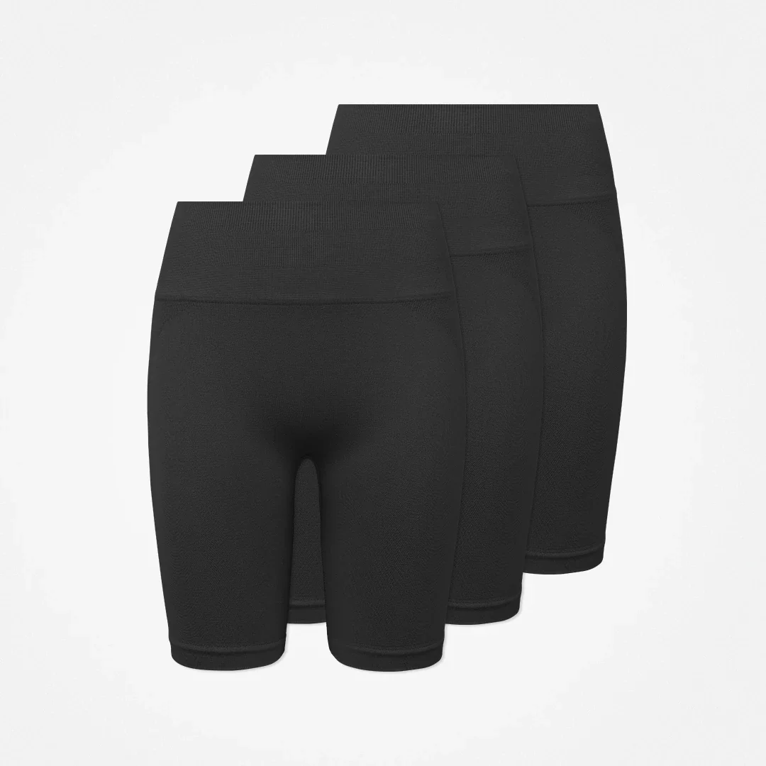 Radlerhose Seamless Damen | Schwarz - Image 13