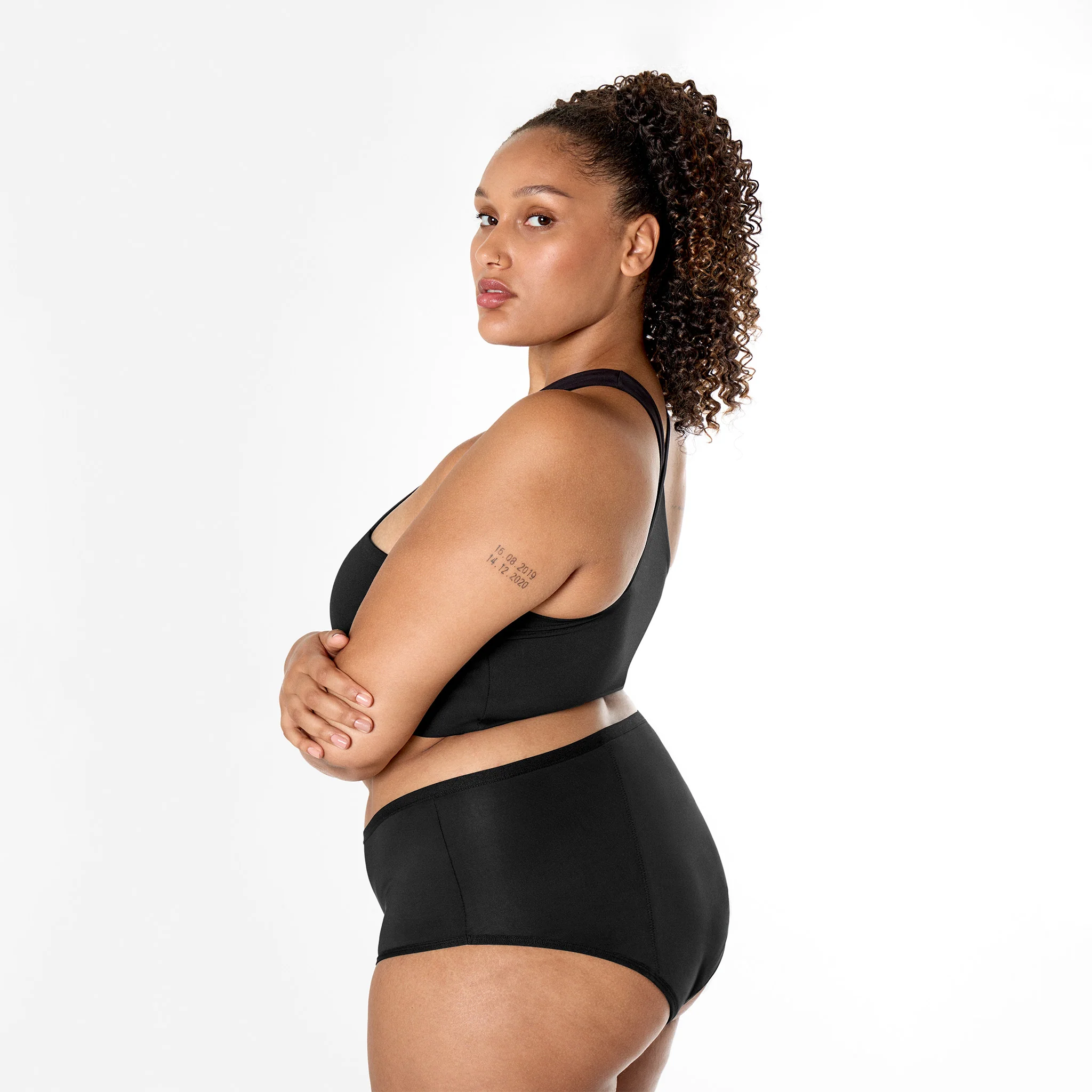 SNOCKS x femtis Period Panty - JULE Highwaist Ultra | Schwarz - Image 2