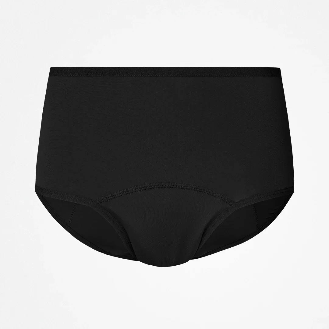 SNOCKS x femtis Period Panty - JULE Highwaist | Schwarz - Image 6