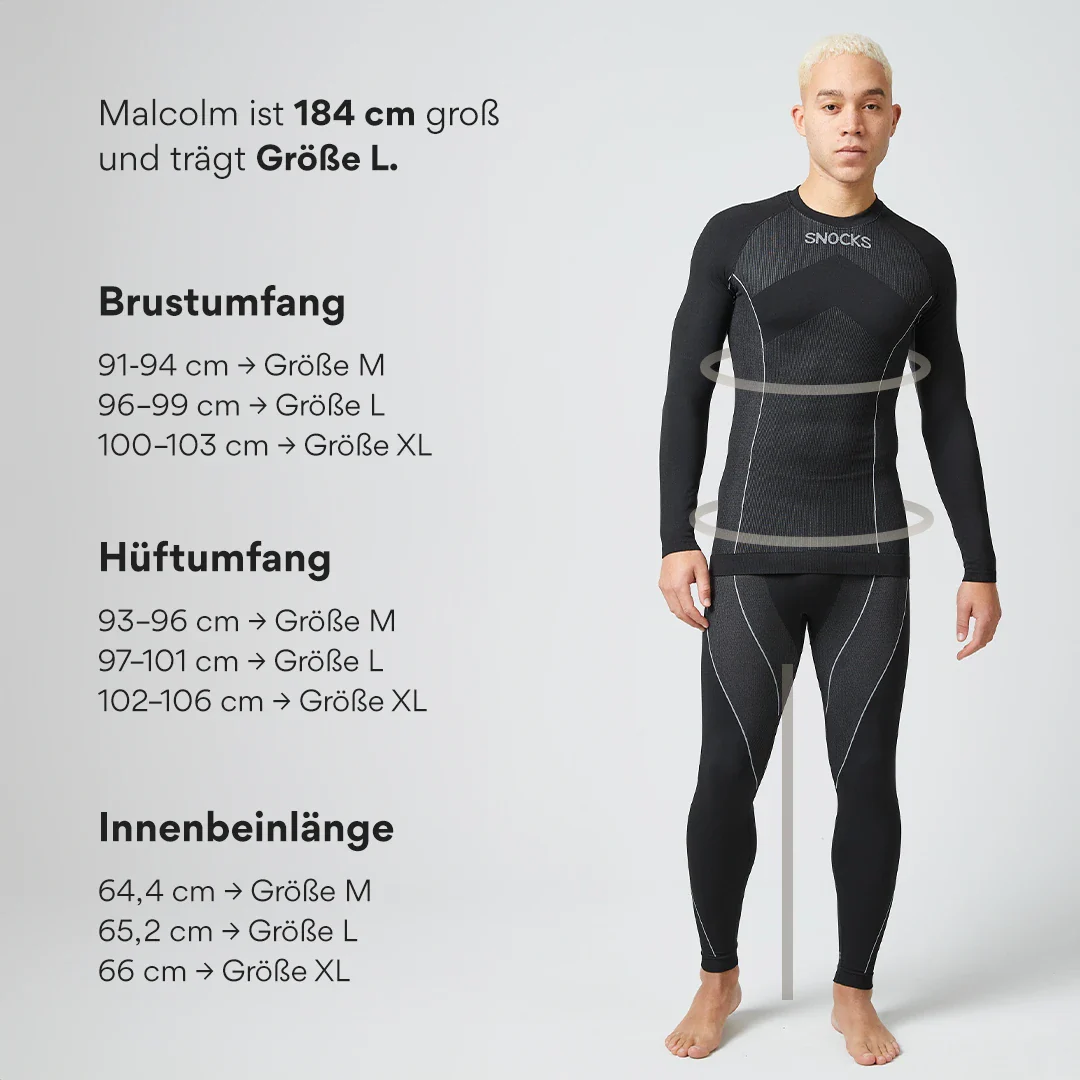 Thermounterwäsche Herren mit Daumenloch | Olive - Image 8